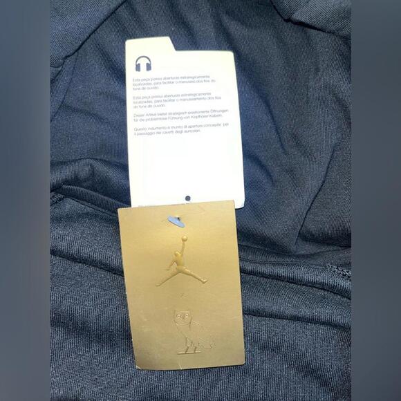 Jordan Ovo Velour Hoodie Black - Picture 3 of 10